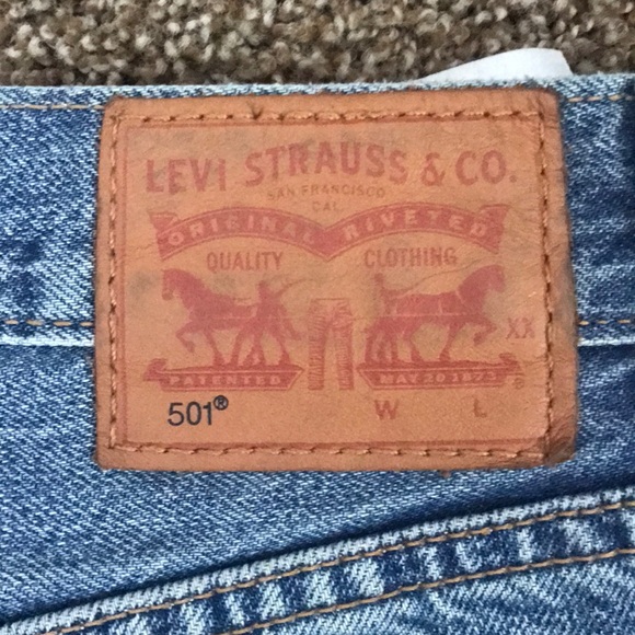 501 denim shorts - Picture 3 of 4